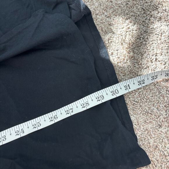 Eileen Fisher Black Stand Collar Jacket Zip Soft Stretch Jersey Knit M - Picture 3 of 9